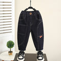Boys Casual Straight Leg Jeans