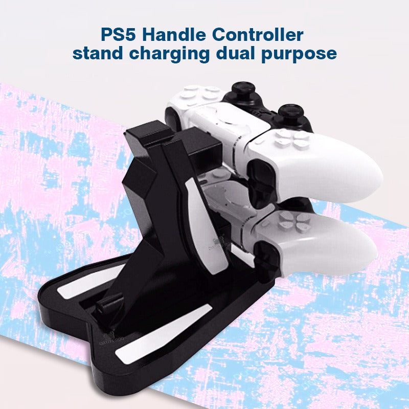 Suitable for PS5 controller charging dock, P5 game controller charger, PS5 controller stand charger, PS5 controller accessories
