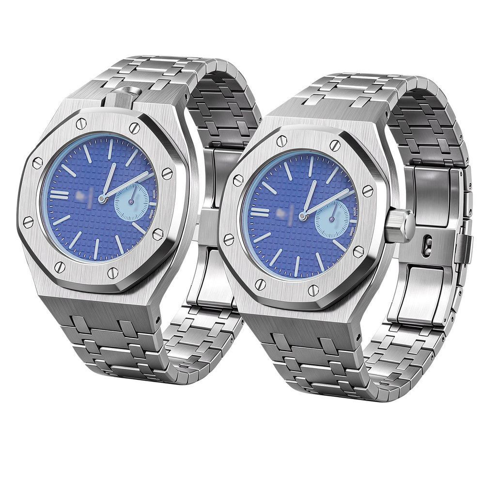 Caixa modificada em aço inoxidável com caixa e bracelete modificadas Royal Pop Metal