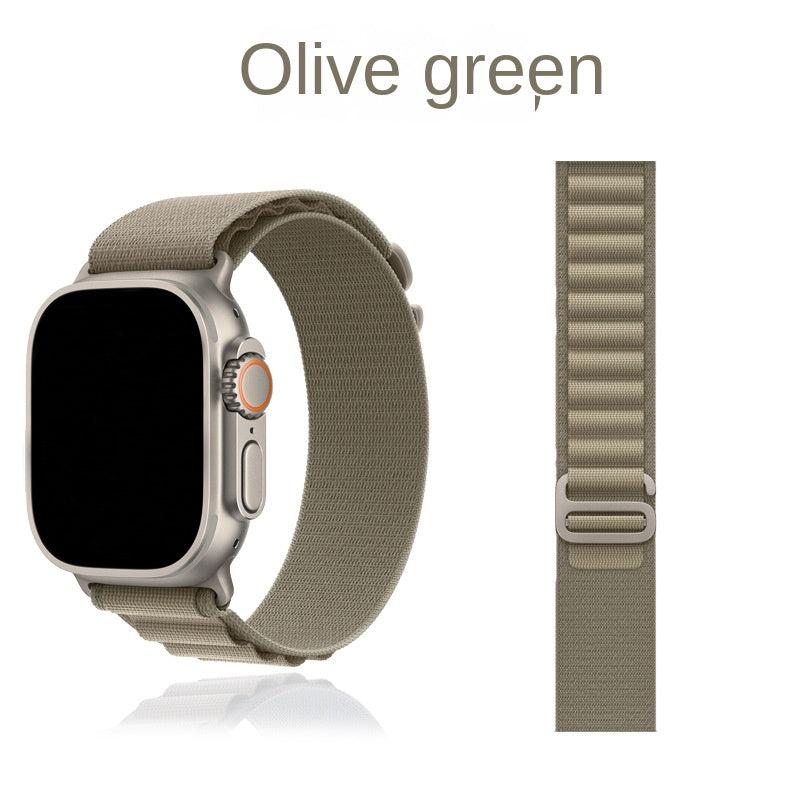 Fita Nylon Loop para Apple Watch Series 11/10 Ultra | Conforto e Estilo