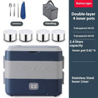 Blue  With Tableware Handbag / UK