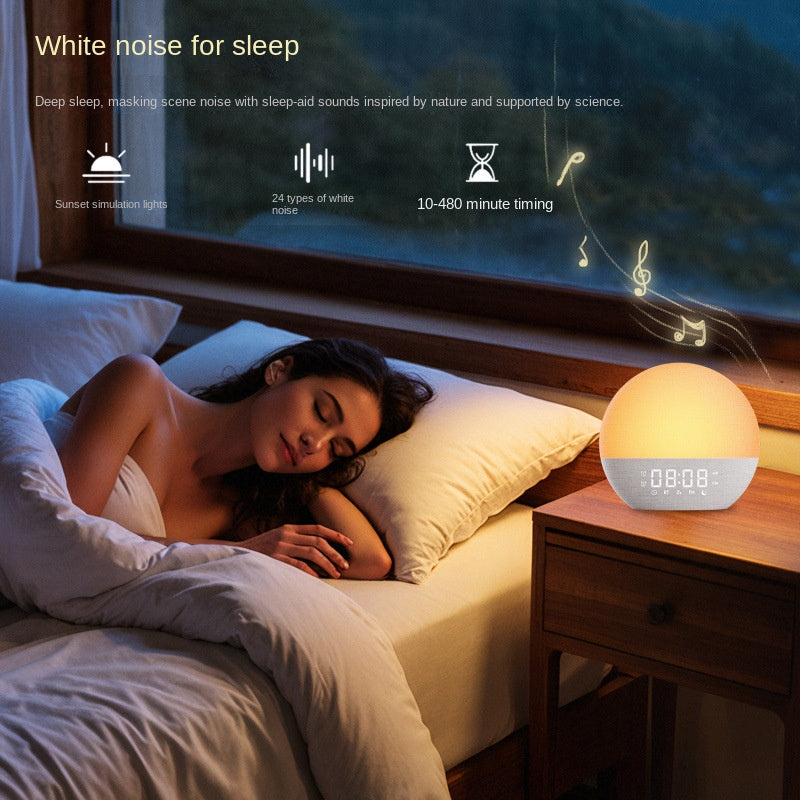 Luz de Despertar Simulada com RGB, Modo Respiração e Rádio FM