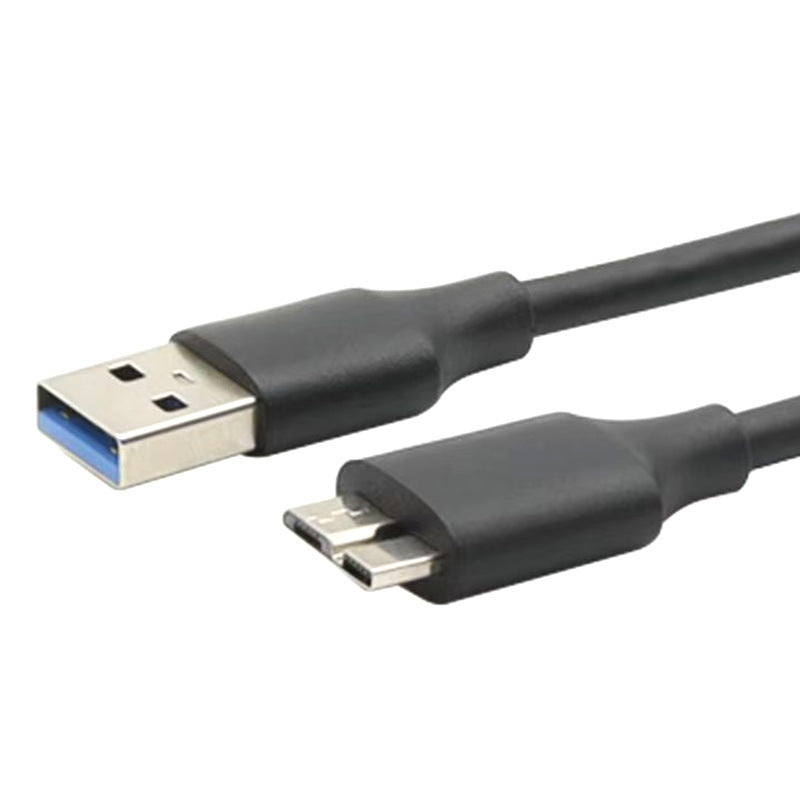 USB 3.0 hard drive data cable, USB 3.0 AM to Micro-B high-speed portable hard drive cable, hard drive enclosure data cable
