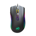 E-sports gaming mouse, internet cafe RGB backlit wired mouse for competitive gaming.