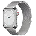 Bracelete Milanesa Magnética para Apple Watch — Aço Inox | 10 Cores | 38 a 49mm
