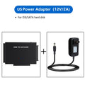 USB 3.0 hard drive adapter, USB 3.0 to SATA IDE easy drive cable, 2.5-inch/3.5-inch adapter cable