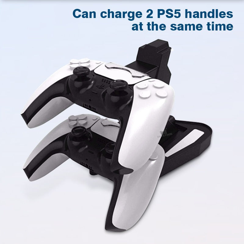 Suitable for PS5 controller charging dock, P5 game controller charger, PS5 controller stand charger, PS5 controller accessories