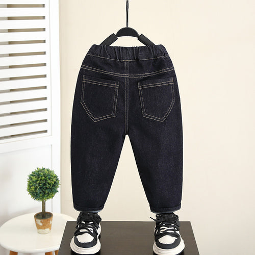 Boys Casual Straight Leg Jeans