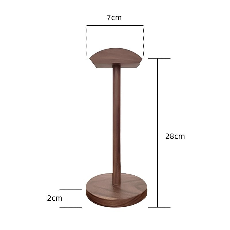 Suporte de Madeira para Auscultadores de Atacado, Expositor de Mesa e Suporte de Armazenamento para Gaming, Hotel e Auscultadores