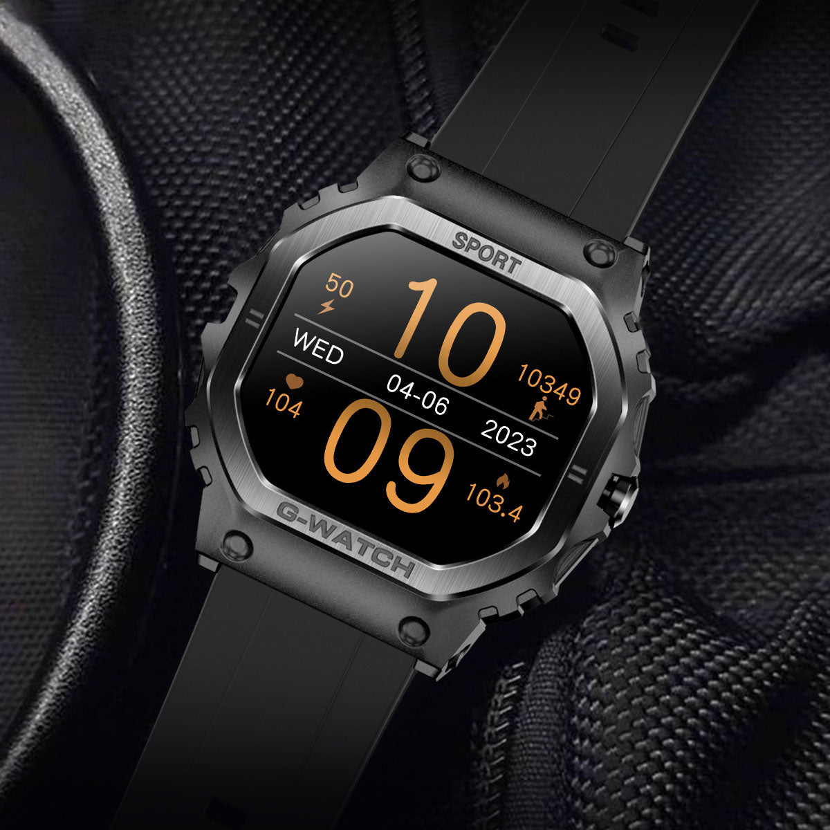 I108 smartwatch, high-definition screen, Bluetooth calling, smart sports wristband, real blood oxygen, IP68 waterproof