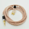 16-core silver-plated headphone cable for LS50, LS70, LS200, E50, A2DC, suitable for upgrading Audio-Technica headphones
