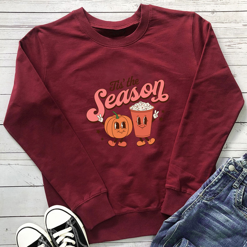 Pumpkin printed hoodie