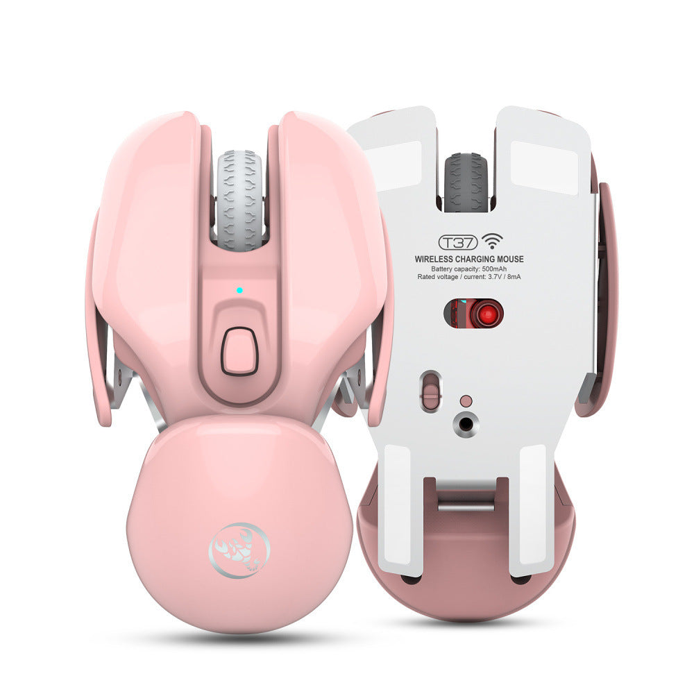 New USB wireless mouse 1600DPI rechargeable office mouse desktop laptop accessories
