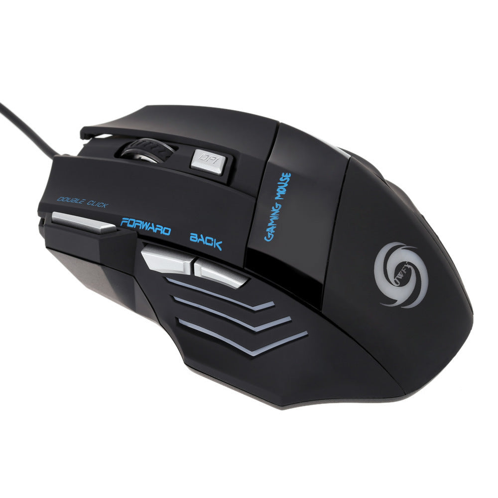 A868 Colorful 7D Wired Gaming Mouse with Fire Key