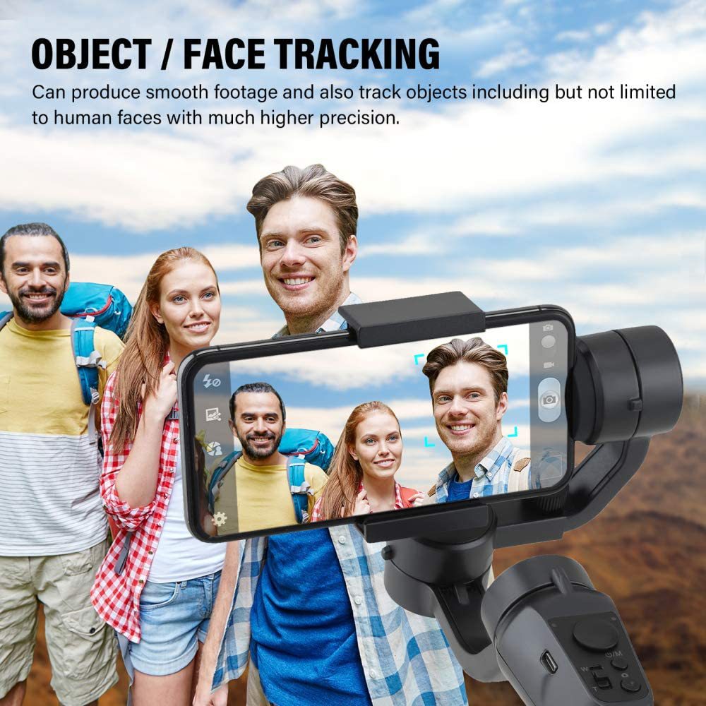F6 three-axis handheld gimbal stabilizer, three-axis smartphone stabilizer, intelligent anti-shake outdoor live streaming stand