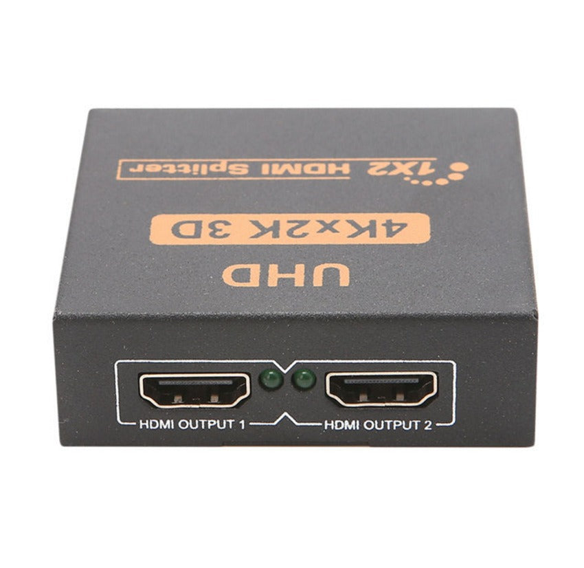 HDMI Splitter 1x2 4K*2K Video Computer HD Screen Organizer HDMI 1x2
