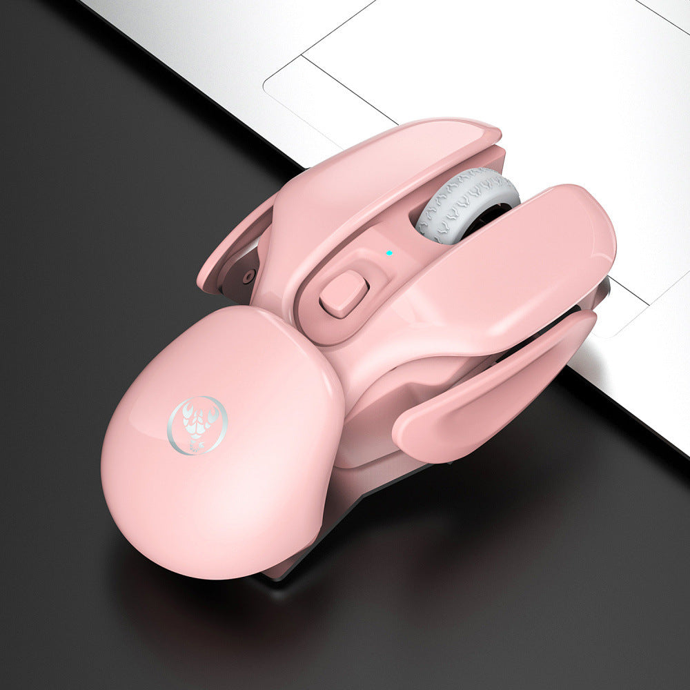 New USB wireless mouse 1600DPI rechargeable office mouse desktop laptop accessories