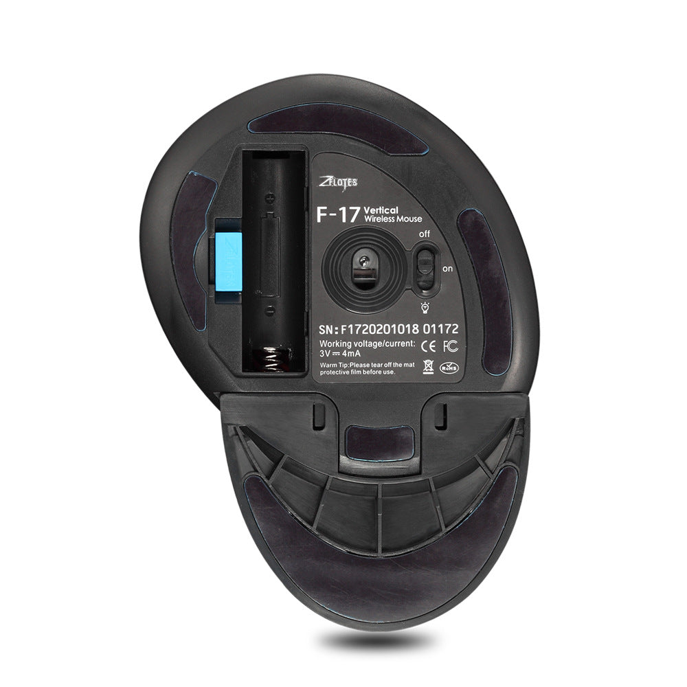 Master F17 Ergonomic Vertical Wireless Mouse for Laptop and Desktop