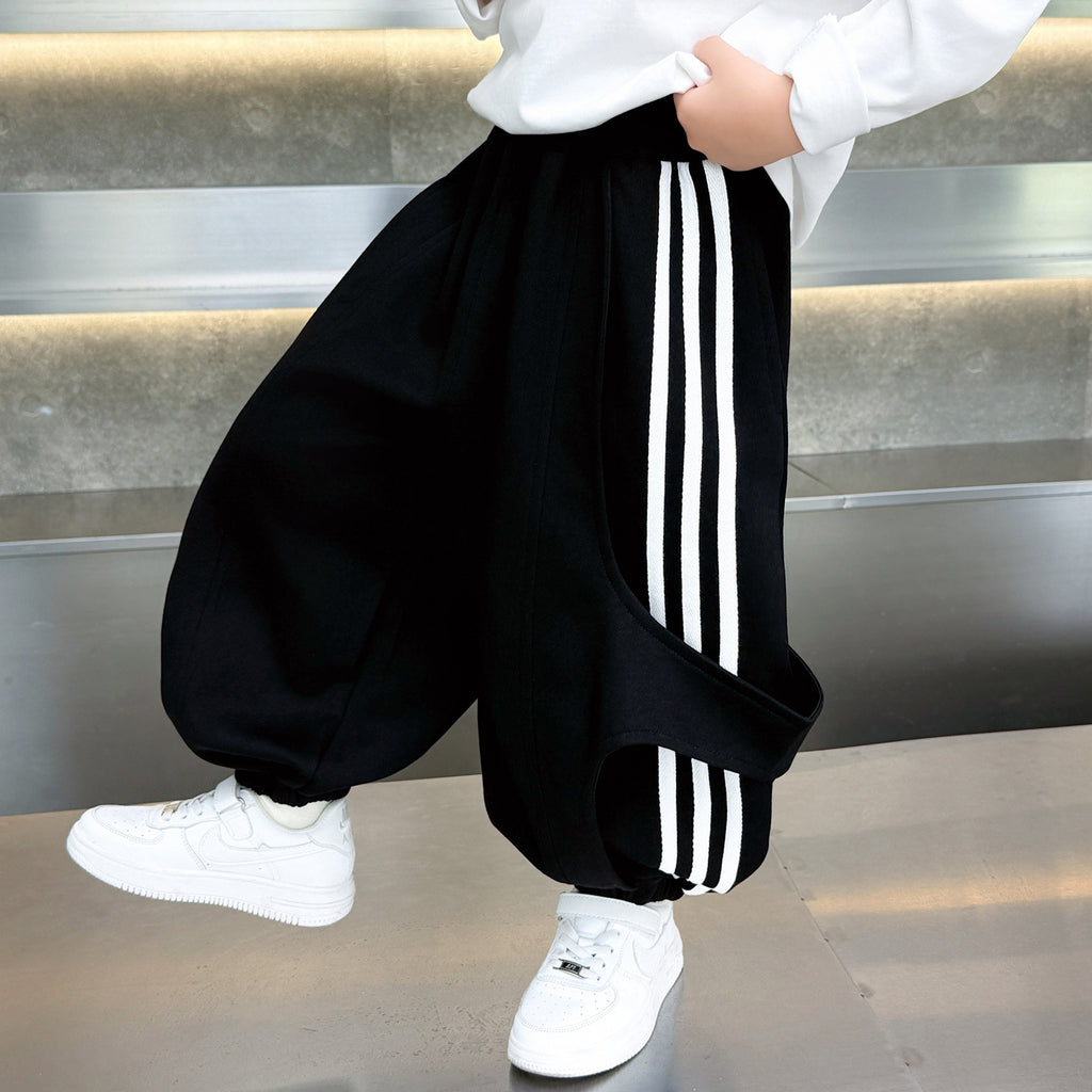 Boys Casual Knit Straight-Leg Sweatpants