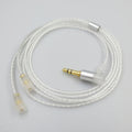 IE80S Fever Single Crystal Copper Silver-Plated Earphone Upgrade Cable