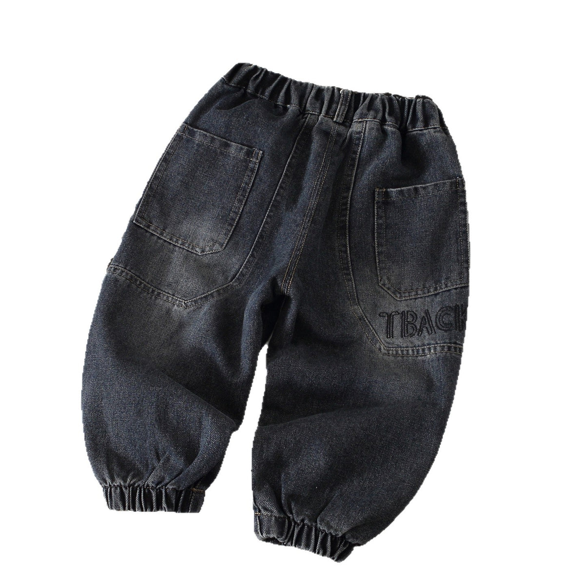 Boys' Cuffed Ankle Denim Pants