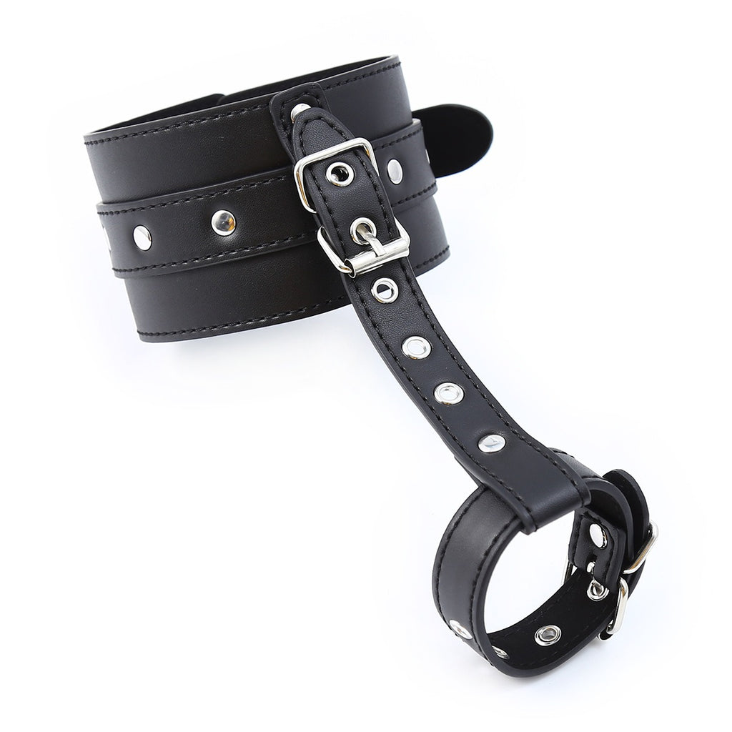 Algemas em Couro para Pulsos ou Tornozelos — Bondage SM | Adultos (+18)