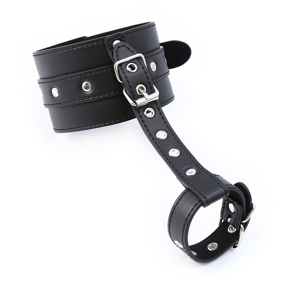Algemas em Couro para Pulsos ou Tornozelos — Bondage SM | Adultos (+18)