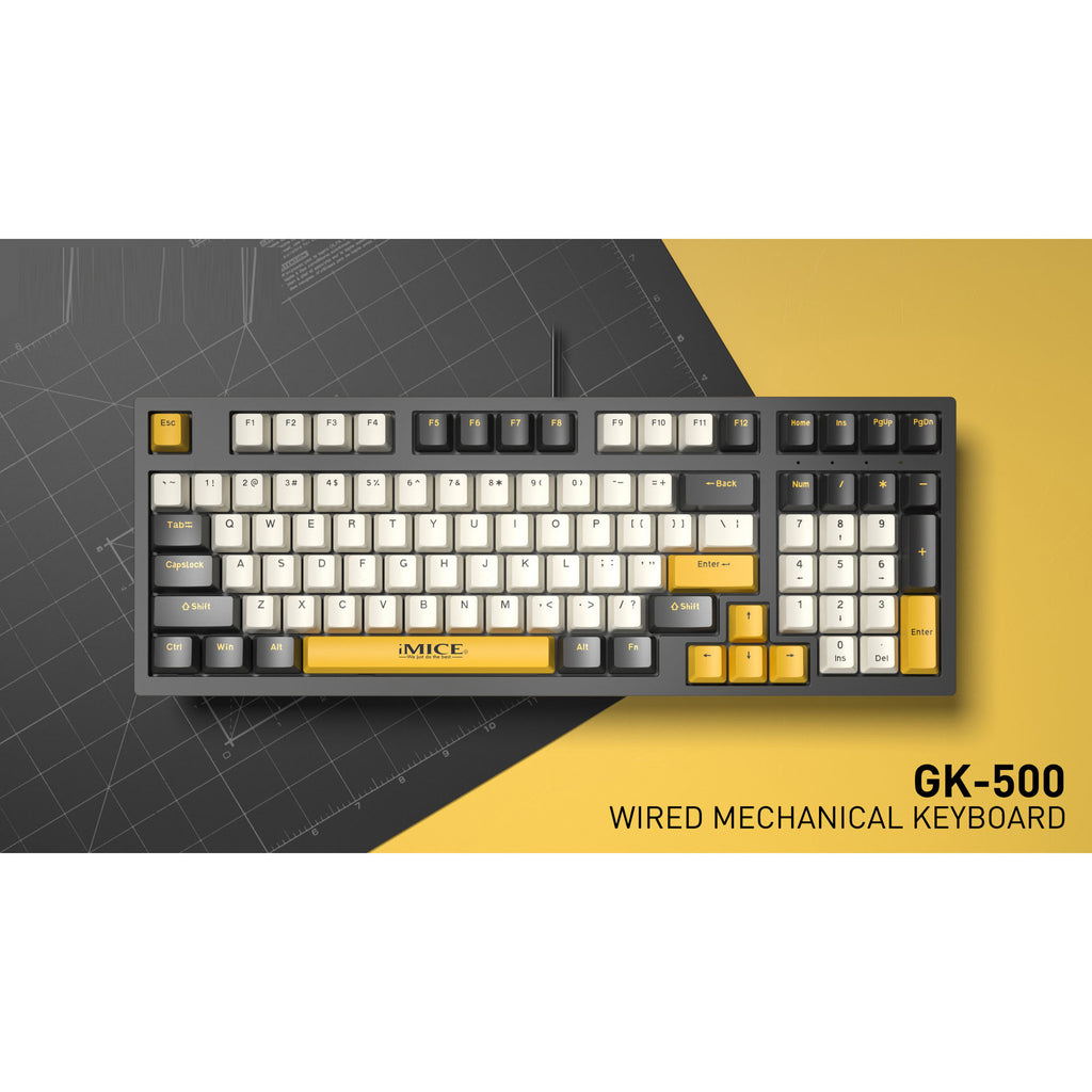 Wired mechanical keyboard with green switch, red switch, brown switch, black switch, e-sports gaming keyboard
