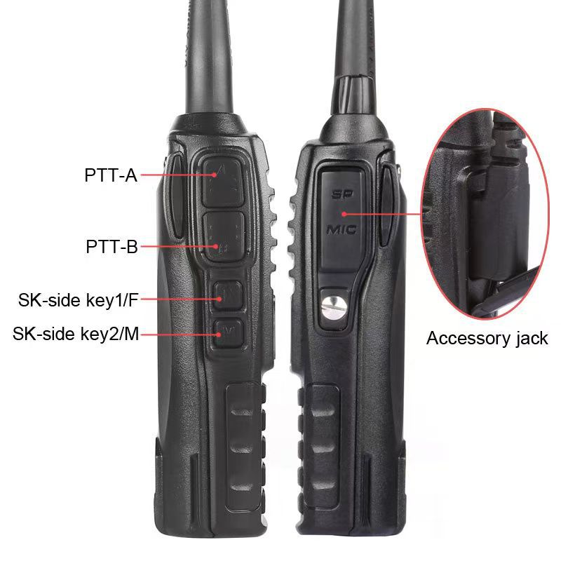 Baofeng UV-82 Dual Band Two-Way Radio High Power Walkie Talkie for Outdoor Driving