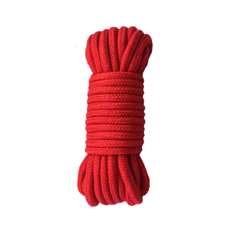 Corda de Bondage em Algodão para Casais — 5m ou 10m | SM Adultos (+18)