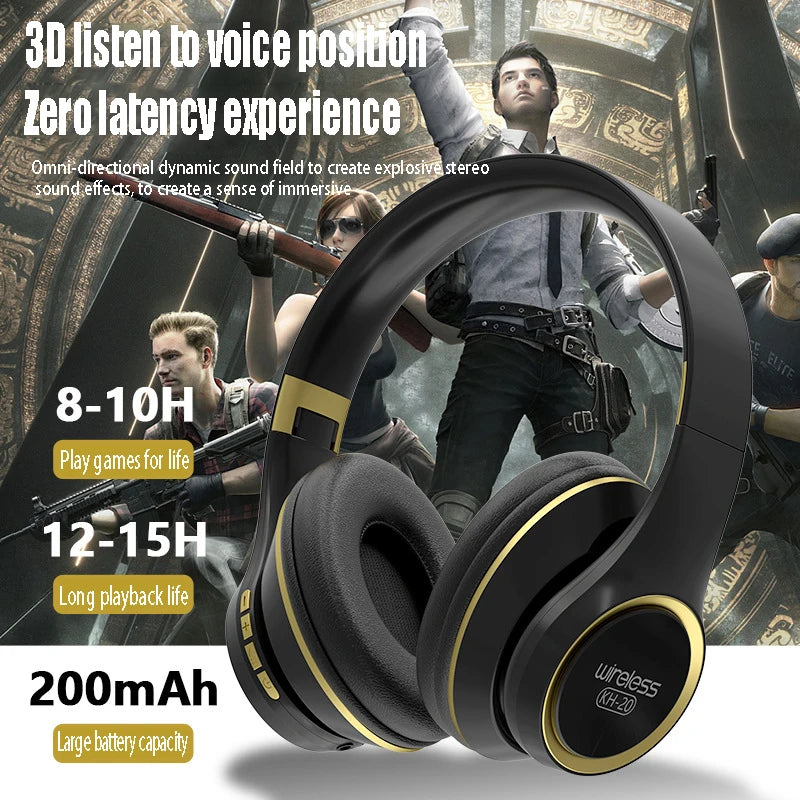 KH20 Bluetooth Headset Business Phone Headset E-sports Gaming Headset New Product