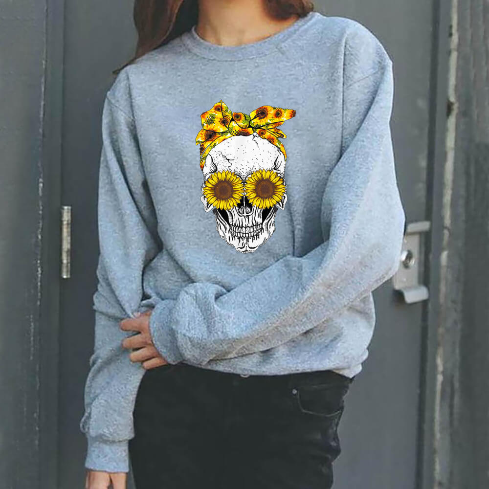 Skull Sunflower's new hoodie