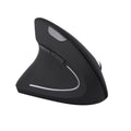 Ergonomic left-handed wireless vertical charging mouse for esports and office use