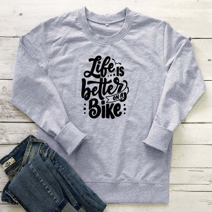 hoodie bicicleta feminino