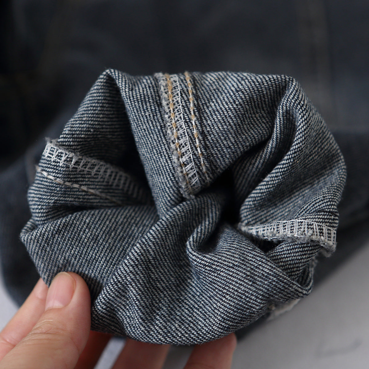 Boys' Cuffed Ankle Denim Pants