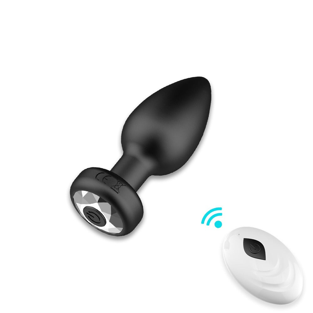 Plug Anal Vibratório Recarregável 10 Modos — Individual ou Kit 3 peças | Adultos (+18)