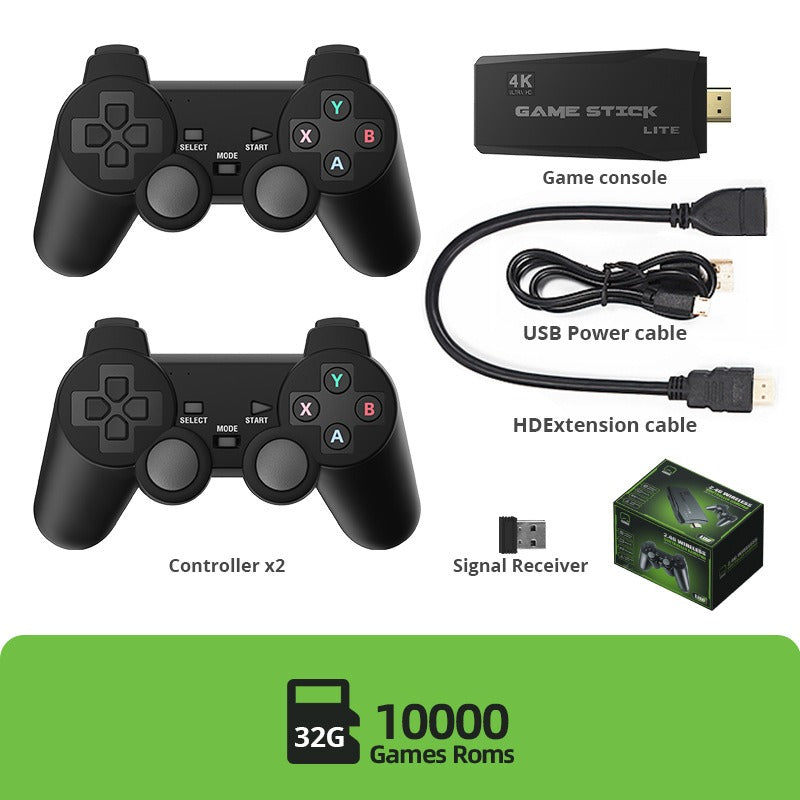 HDMI high-definition wireless dual-player game console PSP Sega arcade simulator M8 4K GAME STICK