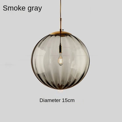 Minimalist Glass Sphere Pendant Light