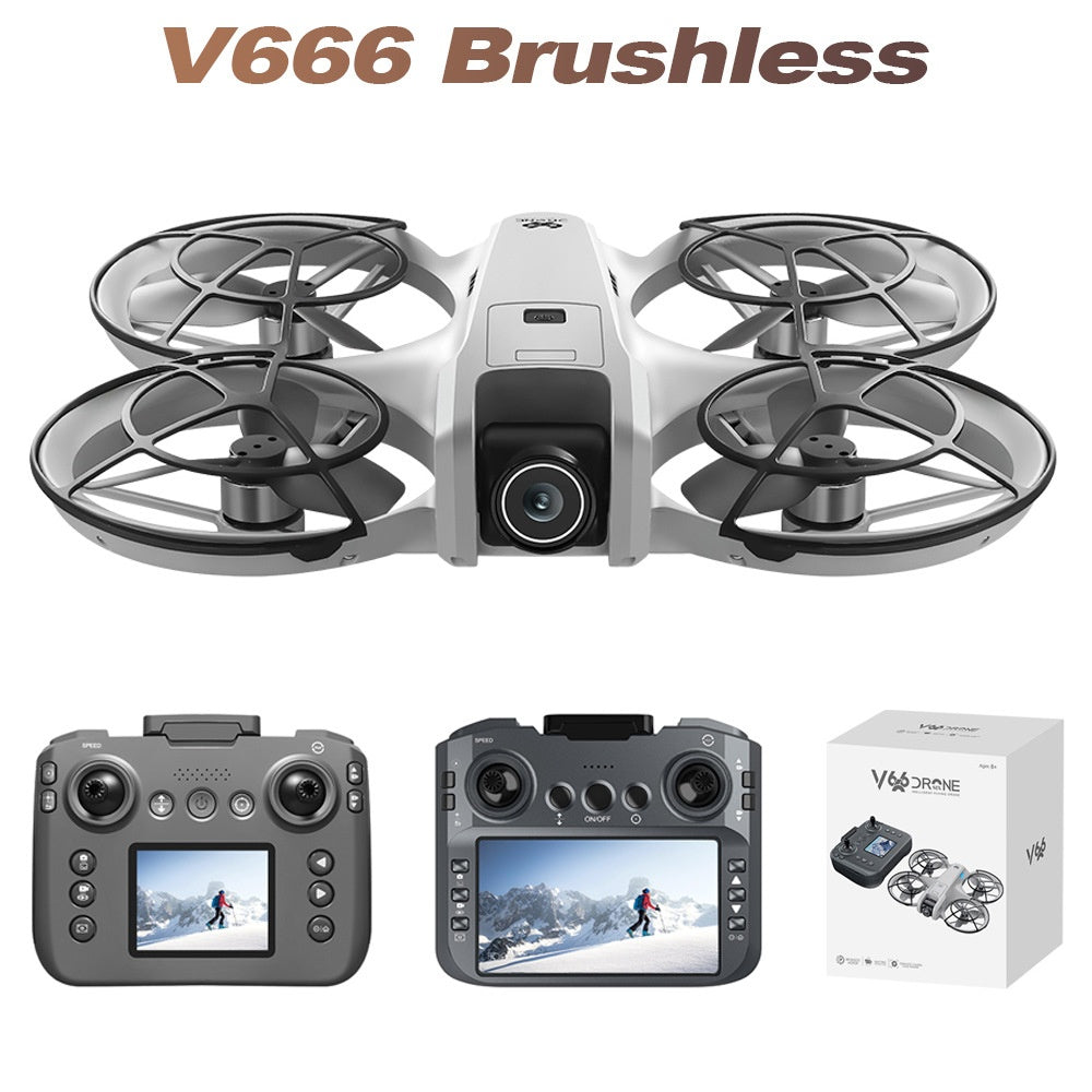Foldable GPS Drone with Screen for Aerial Photography Remote Control Aircraft