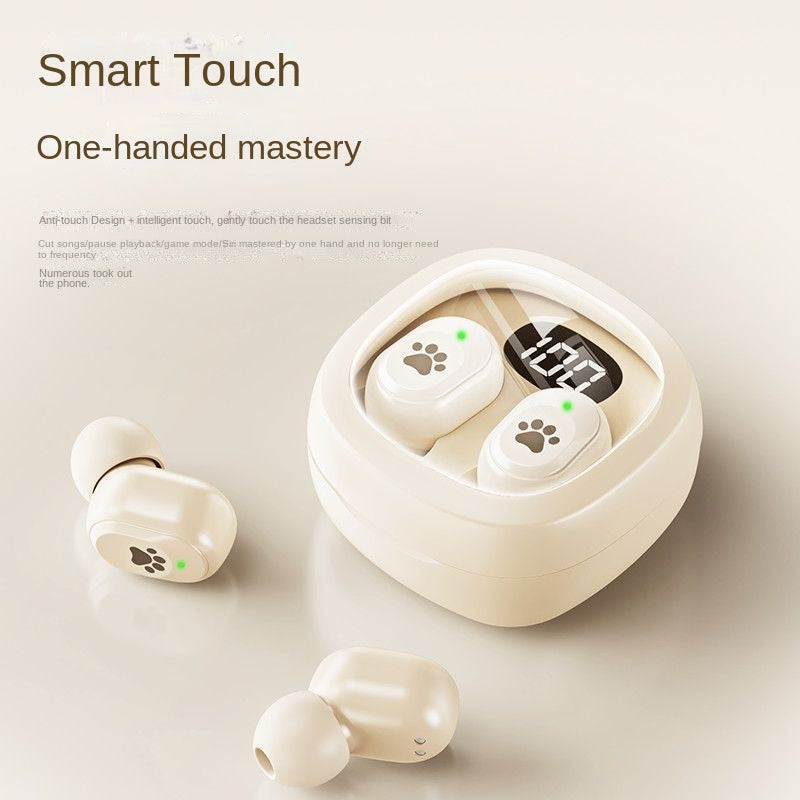 Novos Auriculares Bluetooth Sem Fios Q38 TWS True Wireless In-Ear Estéreo com Ecrã Digital, Longa Duração de Bateria e Cancelamento de Ruído