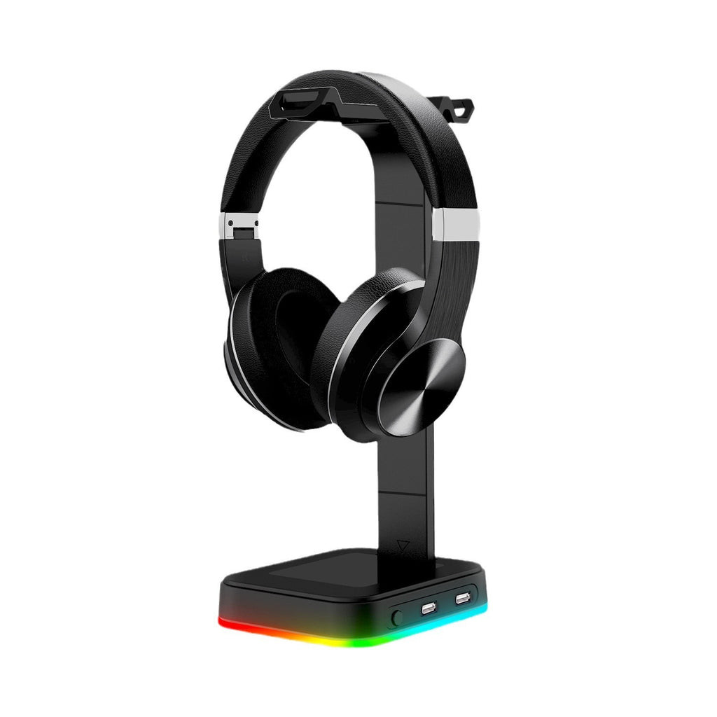 Earphone holder RGB Amazon hot item color changing, luminous, dazzling with lights e-sports RGB headphone holder