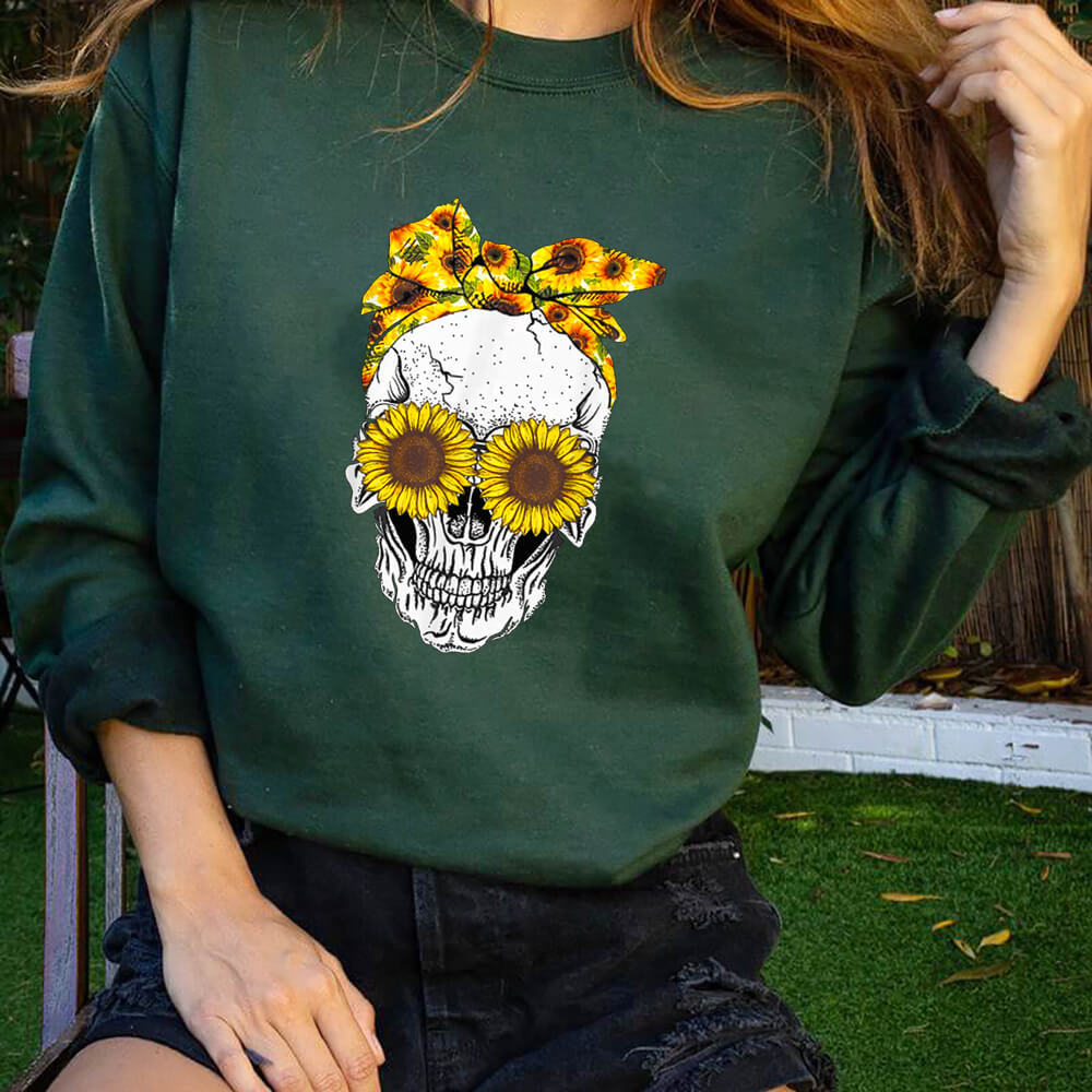 Skull Sunflower's new hoodie