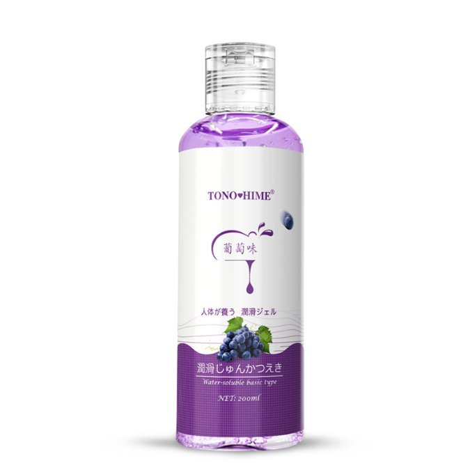 Lubrificante Íntimo com Sabor a Fruta 200ml — 4 Sabores | Adultos (+18)