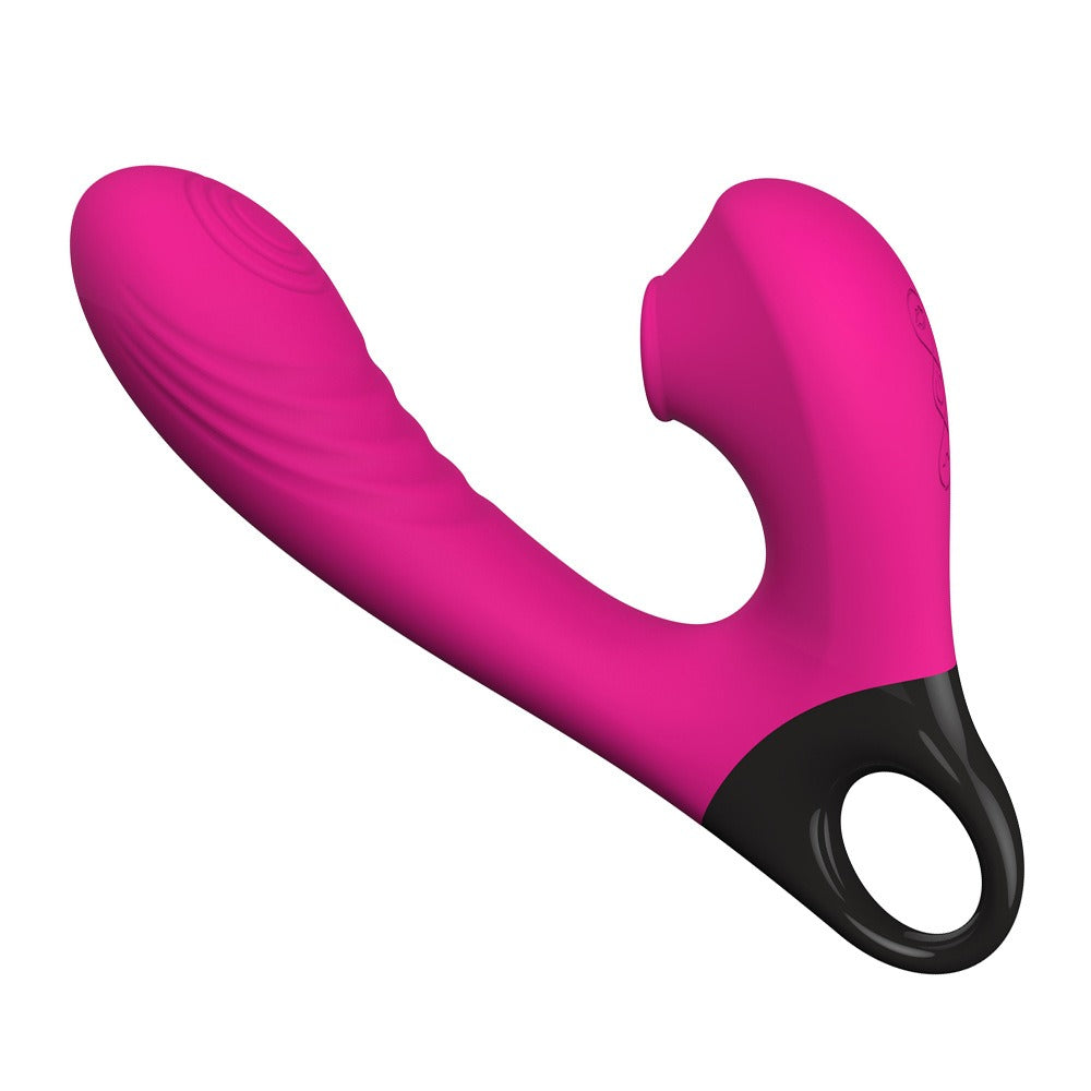 Vibrador 3 em 1 — 10 Modos de Vibração + Sucção + Batença | Casais (+18)