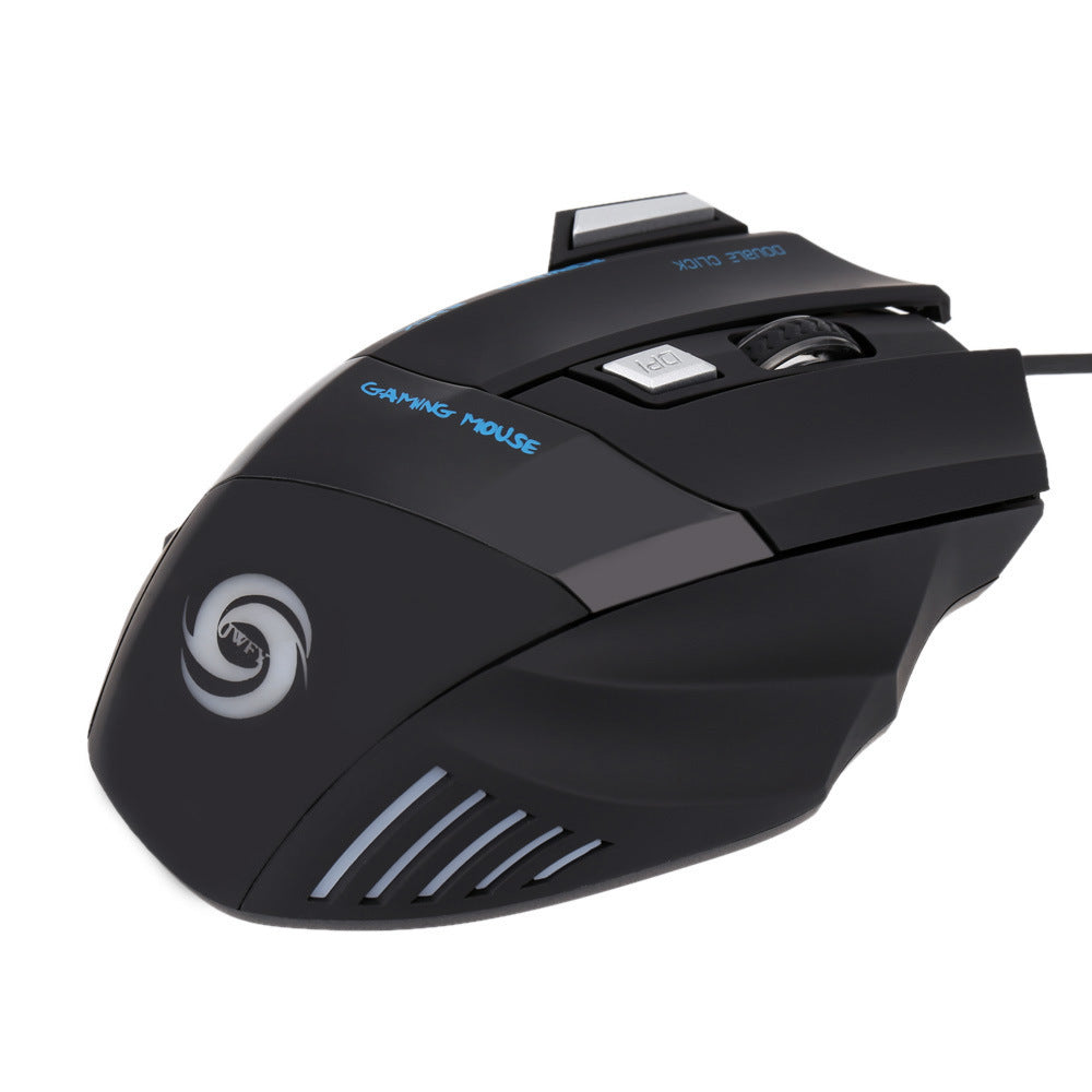 A868 Colorful 7D Wired Gaming Mouse with Fire Key