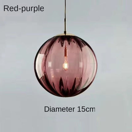 Minimalist Glass Sphere Pendant Light