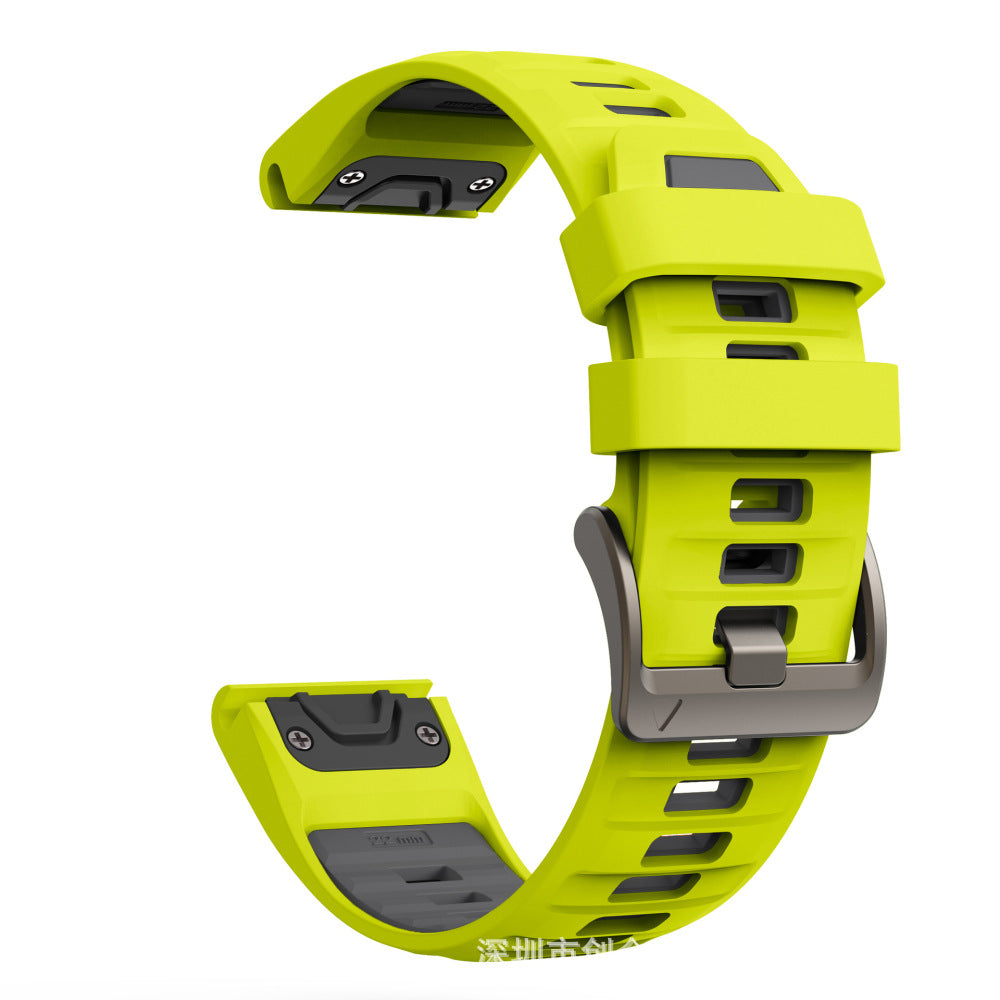 Fita de Silícone para Garmin Fenix 8 | 43/47/51mm | Quick-Release