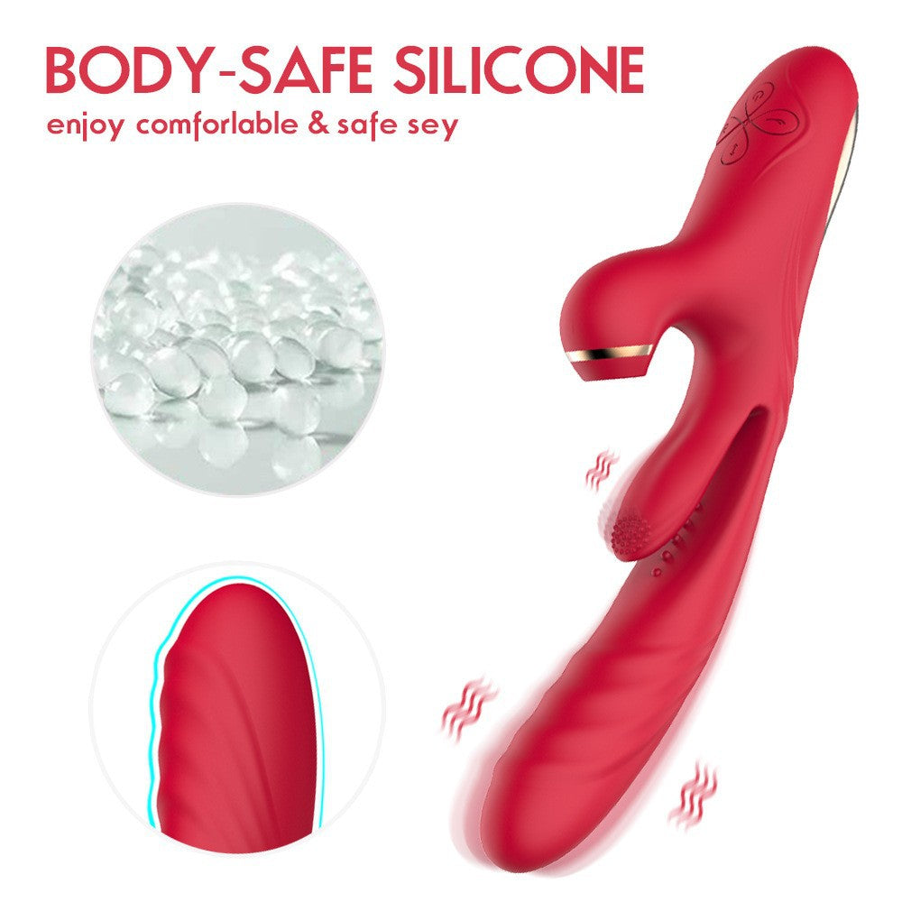 Vibrador Feminino com Sucção, Língua e Aquecimento Inteligente | Adultos (+18)