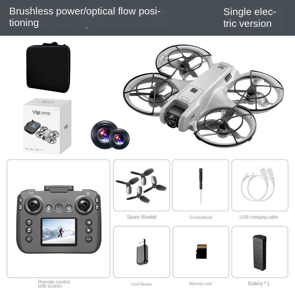 Foldable GPS Drone with Screen for Aerial Photography Remote Control Aircraft