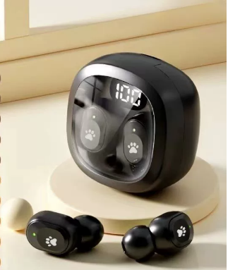 Novos Auriculares Bluetooth Sem Fios Q38 TWS True Wireless In-Ear Estéreo com Ecrã Digital, Longa Duração de Bateria e Cancelamento de Ruído